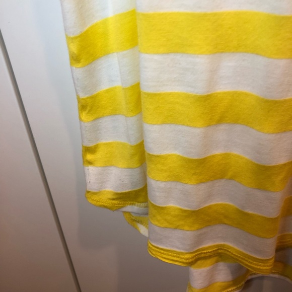 Yellow Stripe Tank with Pocket - Picture 4 of 7